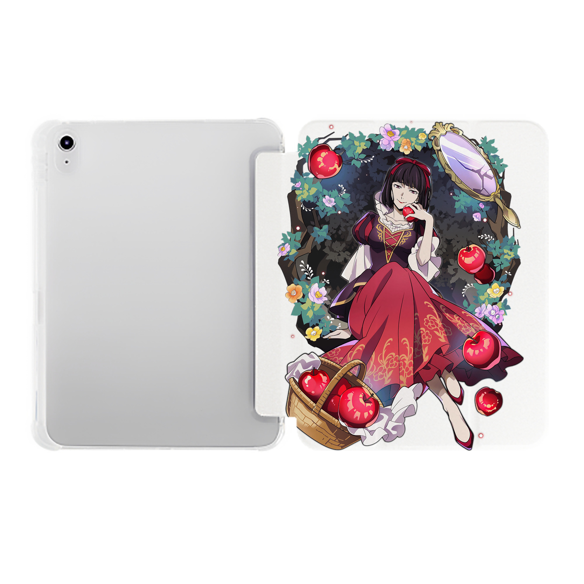 （画像用） 文豪ストレイドッグス Bungo Stray Dogs IPad ケース ペン収納付き 三つ折りスタンド PUレザー×シリコン 対応機種9.5/10.5/10.9インチ
